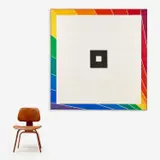 Somewhere Else over the Rainbow by Nick Vaccaro, 1968, Acrylic on canvas, offered Jul 2023