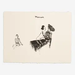 Nicholas Africano, Memoir, 1986, Lithograph