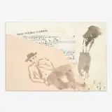 Nicholas Africano, Trois Poemes d'Amour, 1989, Ink