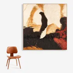 G vs G by Nick Vaccaro, 1966, Oil on canvas, offered Jul 2023