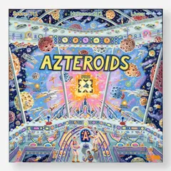 Azteroids by Ian Young, 2014, Acrylic on canvas, offered Jul 2023