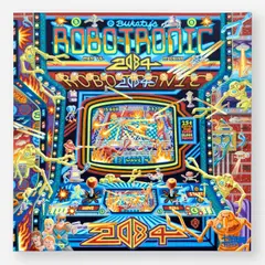 Robotronic by Ian Young, 2014, Acrylic on canvas, offered Jul 2023