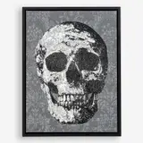 Walter Knabe, Mankind I Digital print with, acrylic
