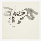 Richard Hunt, Black & White Tamarind, 1972, Lithograph on paper