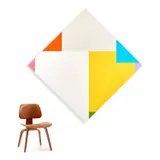 Theme to the West #26 (From C to C) by Nick Vaccaro, 1989, Acrylic on canvas, offered Jul 2023
