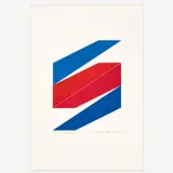 Nick Vaccaro, To a Trap XV, 1969 Color relief on Rives paper 22" x 15" (sheet), Pencil
