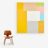Theme to the West #16 by Nick Vaccaro, 1989, Acrylic on canvas, offered Jul 2023