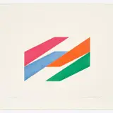 Nick Vaccaro, To a Trap II, 1969 Color relief on paper 22" x 30" (sheet), Pencil