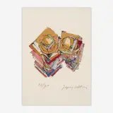 Jacques Villon, Untitled, 1965, Color lithograph