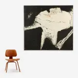 Exchange by Nick Vaccaro, 1966, Oil on canvas, offered Feb 2023
