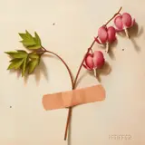 Jacob Pfeiffer, Bleeding Heart II, 2017, Oil on board