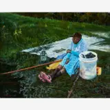 Leroy Allen, Set, 2004, Oil