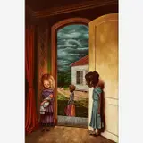 Pat Rocha, Parting Ways, circa mid-2000s, Oil on canvas