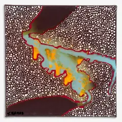 Quantum Landscape by Tony Ramos, 2012, Acrylic, offered Feb 2023