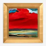 Jerome Gastaldi, Red One, Acrylic on canvas