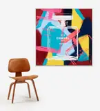 Shane Bowden, Chanel No. 5, Serigraph and acrylic on canvas