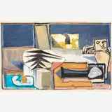 Robert Green, Cryptic Still Life, Gouache