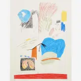 Judith Allsopp, Helen Remembers Henry, 1973, Serigraph on paper