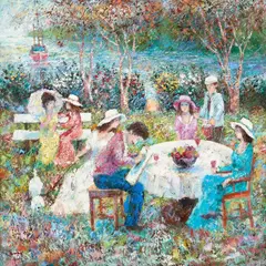 David Smira, The French Artist, 1980, Oil on canvas