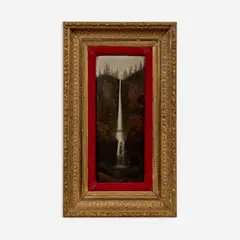 Multnomah Falls by Eliza Barchus, Oil, offered Jul 2022