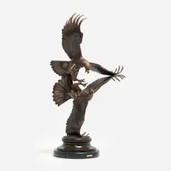 Rapture by SandraKoop, 2000, Patinated bronze, offered Jul 2022