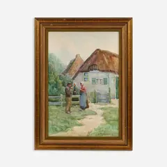 Melbourne H. Hardwick, Untitled, Watercolor and gouache on paper
