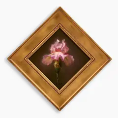 Iris, circa 2000s by Cary Ennis, Oil on board, offered Jul 2022