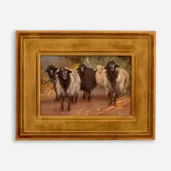 Raymond Knaub, Morning, 1990, Oil on panel