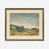 Marilyn Richter, Dawn - Line of Trees, 1979, Oil