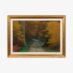 The Road Not Taken by M. John English, 1989, Oil on board, offered Jul 2022