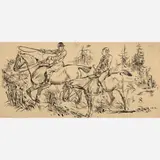 Henry Ardmore Sandercock, Untitled, Pen and ink on paper