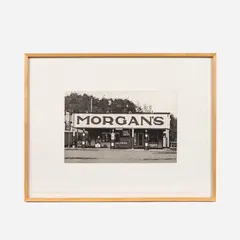 Morgan's by John Baeder, 1983, Etching and aquatint on paper, offered Jun 2022