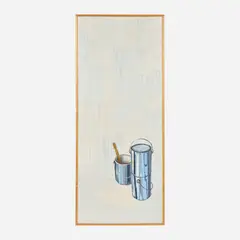Caroline Records, Three Paint Cans, 1978, Oil on canvas