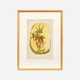 Georges Braque, La Lierre (Ivy), 1952, Color lithograph on paper