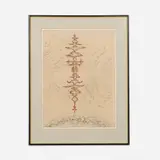 Yannick Ballif, Pole, 1969, Color etching