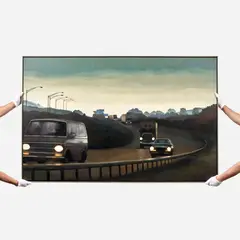Jane Pronko, The Off Ramp, circa late 1970s, Oil on canvas