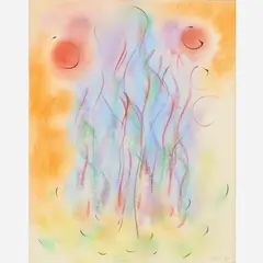 Rita Blitt, Untitled, 1985, Pastel on paper
