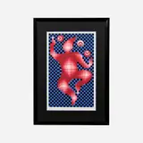 Victor Vasarely, Juggler, circa 1970s, Serigraph on paper