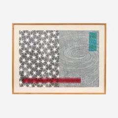 Spin by Gary Day, 1991, Woodcut on paper, offered Jun 2022