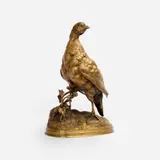 Ferdinand Pautrot, Partridge, Bronze