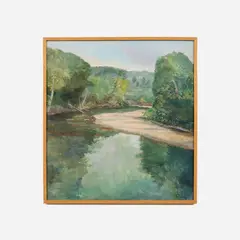 Bouquet Creek #2 by Robert Sudlow, 1977, Oil on canvas, offered Mar 2022