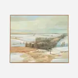 Robert Sudlow, Stubb's Road #4, 1987, Oil on canvas