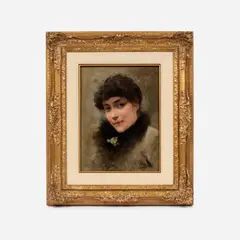 Edward Percy Moran, Untitled, Oil on board