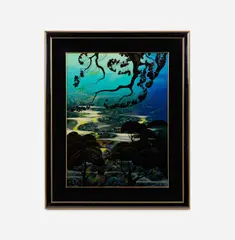 Day's End (edition two) by Eyvind Earle, 1989, Serigraph on paper, offered Mar 2022