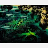 Eyvind Earle, Symphonic Fantasy (deluxe edition), 1990, Serigraph on paper