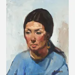 Untitled by Frank Szasz, Oil on canvas, offered Mar 2022