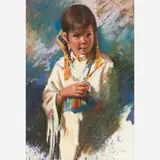 Ernst Ulmer, Untitled, Pastel on paper