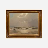 Skagen by Poul Friis Nybo, Oil on canvas, offered Mar 2022