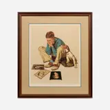 Norman Rockwell, Starstruck, 1976 Collotype on paper 24" x 20, Pencil