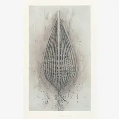 Robert Stackhouse, At Hudson River Museum (Sources & Structures #3), 1989 Color spitbite, etching on paper